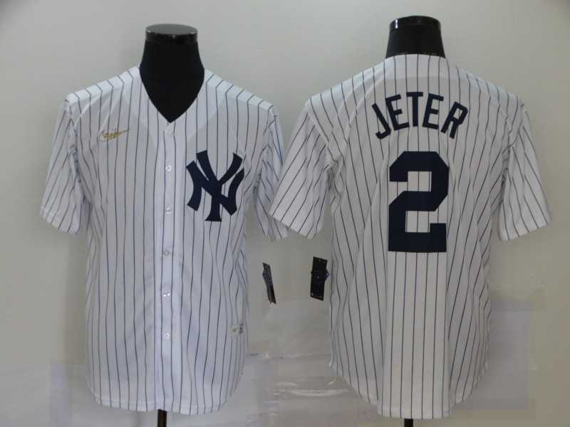 Yankees 2 Derek Jeter White Nike Cool Base Jersey,We sell and wholesale Yankees 2 Derek Jeter White Nike Cool Base Jersey on line form chian!